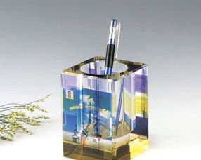 精致辦公新選擇 高檔黑水晶筆筒，典雅與實(shí)用的完美融合
